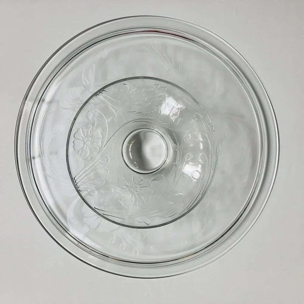Luminarc Mariella footed cake plate 13